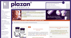 Desktop Screenshot of plazancosmetics.com